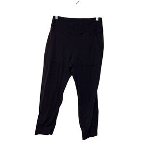 Lululemon Black High-Rise Pockets Stretch Cropped Pants Women's Size 6